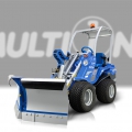 Multione-snow-plow for mini excavator